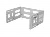 Lanberg Uchwyt ścienny rack 19 4U 497x400/240 szary